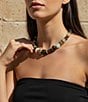 Anna & Ava Mixed Media Beaded Collar Necklace - Image 2
