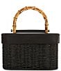 Anna & Ava Odette Straw Train Case - Image 6