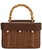 Anna & Ava Odette Straw Train Case - Image 2