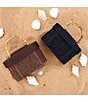 Anna & Ava Odette Straw Train Case - Image 5