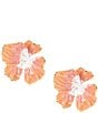 Anna & Ava Oversized Flower Drop Earrings - Image 1