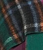 Anna & Ava Plaid Fringe Scarf Wrap - Image 3