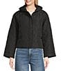 Anna & Ava Quilted Removable Denim Dickey Jacket, Color:Denim - Image 5