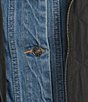 Anna & Ava Quilted Removable Denim Dickey Jacket, Color:Denim - Image 8