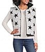 Anna & Ava Reversible Star Fleece Vest - Image 1