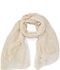 Color:Cream - Image 1 - Solid Oblong Scarf