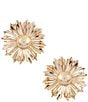 Anna & Ava Sunflower Stud Earrings - Image 1