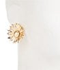 Anna & Ava Sunflower Stud Earrings - Image 2