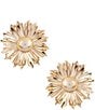 Anna & Ava Sunflower Stud Earrings - Image 1