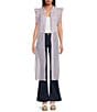 Anna & Ava Tufted Swiss Dot Tie Front Tunic - Image 1