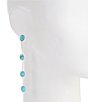 Anna & Ava Turquoise Stone Linear Earrings - Image 2
