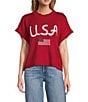 Anna & Ava U.S.A Americana Knit Topper - Image 1