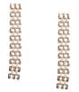 Anna & Ava Watch Chain Linear Earrings - Image 1