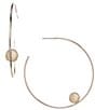 Anna & Ava Waterproof Ball Hoop Earrings - Image 1