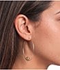 Anna & Ava Waterproof Ball Hoop Earrings - Image 2