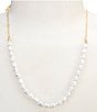 Anna & Ava Waterproof Chain and Pearl Chain Necklace - Image 1