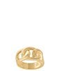 Anna & Ava Waterproof Link Statement Ring - Image 1