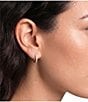 Anna & Ava Waterproof Pave Hoop Earring Set - Image 2