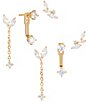 Anna & Ava Waterproof Stone Stud Earring Set - Image 1