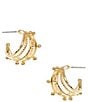 Anna & Ava Waterproof Studded Hoop Earrings - Image 1