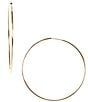 Anna & Ava Waterproof Thin Large Hoop Earrings - Image 1