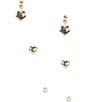 Anna & Ava Waterproof Trio Heart Stud Set,All Products : American Fashion Style Bags On Sale
