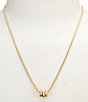 Anna & Ava Waterproof Triple Ring Delicate Chain Necklace - Image 1