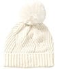 Anna & Ava Wavy Knit Pom Beanie - Image 2