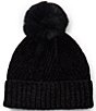 Anna & Ava Wavy Knit Pom Beanie - Image 1