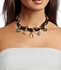 Anna & Ava Western Scarf Charm Statement Necklace - Image 2