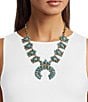 Anna & Ava Western Squash Blossom Statement Necklace - Image 2