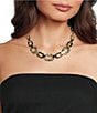 Anna & Ava Zebra Link Collar Necklace - Image 2