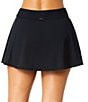 Anne Cole Live In Color Solid Side Slit Skirted Bottom - Image 2