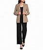 Anne Klein 2 Button Pinstripe Jacket - Image 4