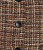 Anne Klein Button Front Tweed Jacket - Image 5