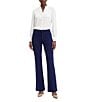 Anne Klein Compression Bootleg Trouser Pant - Image 3