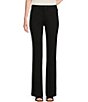 Anne Klein Compression Knit Flare Leg Pants | Dillard's