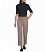 Anne Klein Extended Short Sleeve Turtleneck Top - Image 3