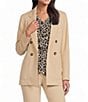 Anne Klein Faux Double Breasted Crepe Jacket - Image 1