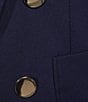 Anne Klein Faux Double Breasted Patch Pocket Jacket - Image 4