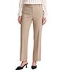 Anne Klein Flat Front Straight Ankle Length Pant - Image 1