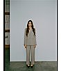 Anne Klein Flat Front Straight Ankle Length Pant - Image 3