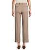 Anne Klein Fly Front Slash Pocket Cuff Ankle Herringbone Pants - Image 2