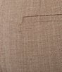 Anne Klein Fly Front Slash Pocket Cuff Ankle Herringbone Pants - Image 4