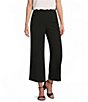 Anne Klein High Rise Pull On Crop Wide Leg Pants - Image 1