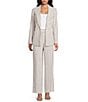Anne Klein High Rise Pull On Wide Leg Coordinating Pants - Image 3