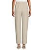 Anne Klein High Rise Wide Leg Pull On Linen Blend Pants - Image 2
