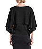 Anne Klein Knit Cape Top - Image 2