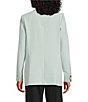 Anne Klein Long Sleeve Front Hip Pocket Open Front Stretch Blazer - Image 2