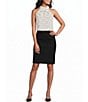 Anne Klein Midi Sweater Skirt - Image 3